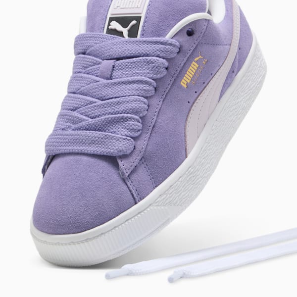 Tenis para mujer Suede XL, Lavender Alert-Lilac Frost-PUMA White, extralarge