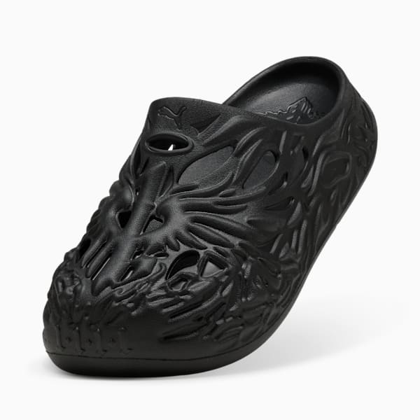 PUMA x LAMELO BALL MB.04 Men's Basketball Slides, PUMA Black, extralarge