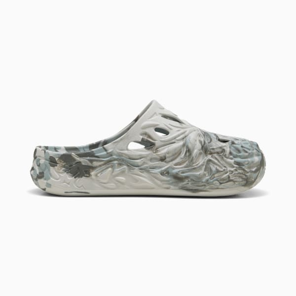 MB.04 Basketball Slides, Feather Gray-Cool Mid Gray-Cool Dark Gray, extralarge