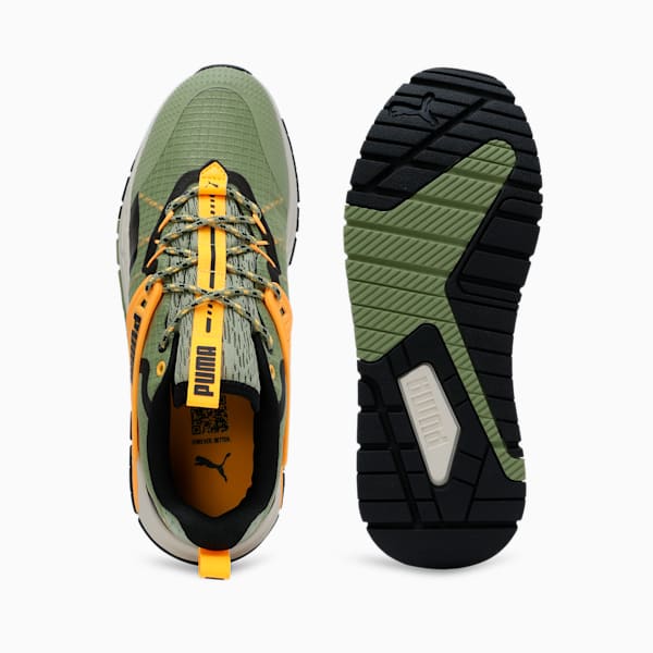 Pacer+ Trail Sneakers, Calming Green-Sun Stream-PUMA Black, extralarge-IND