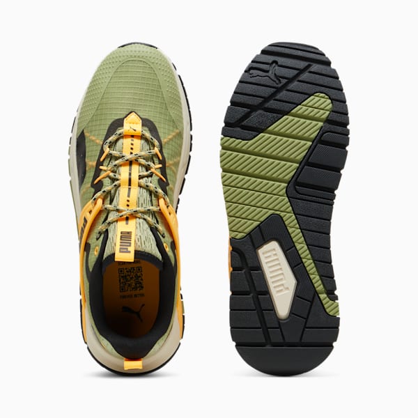 Pacer+ Trail Men's Sneakers, Calming Green-Sun Stream-PUMA Black, extralarge