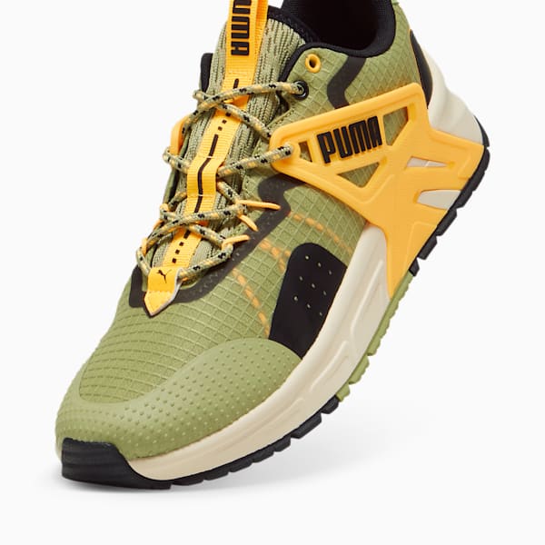 Pacer+ Trail Men's Sneakers, Calming Green-Sun Stream-PUMA Black, extralarge
