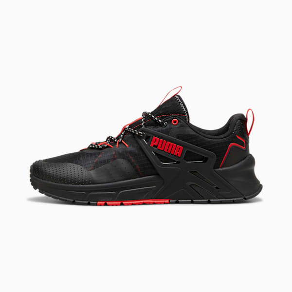 Pacer+ Trail Men's Sneakers, PUMA Black-PUMA Red-Smokey Gray, extralarge