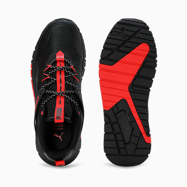 Pacer+ Trail Sneakers, PUMA Black-PUMA Red-Smokey Gray, extralarge-IND