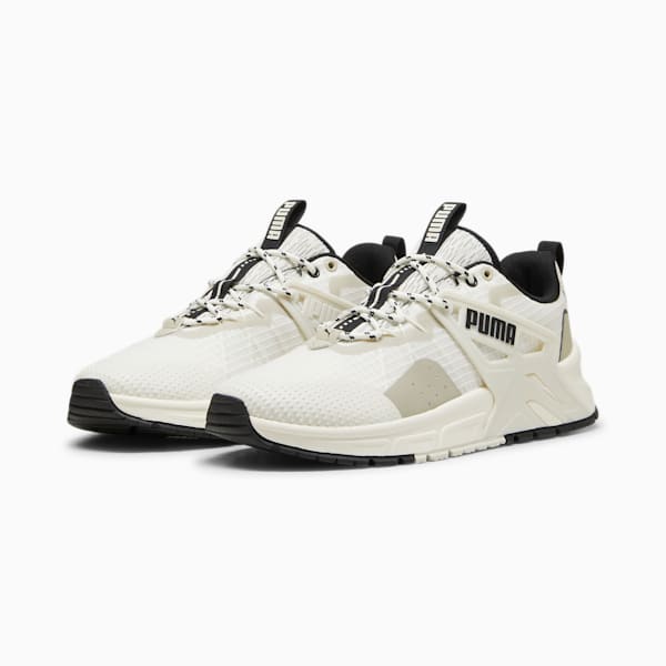 Pacer+ Trail Men's Sneakers, Warm White-PUMA Black-Vapor Gray-Desert Dust, extralarge