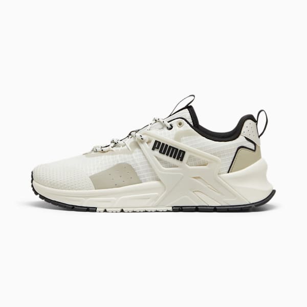 Pacer+ Trail Men's Sneakers, Warm White-PUMA Black-Vapor Gray-Desert Dust, extralarge