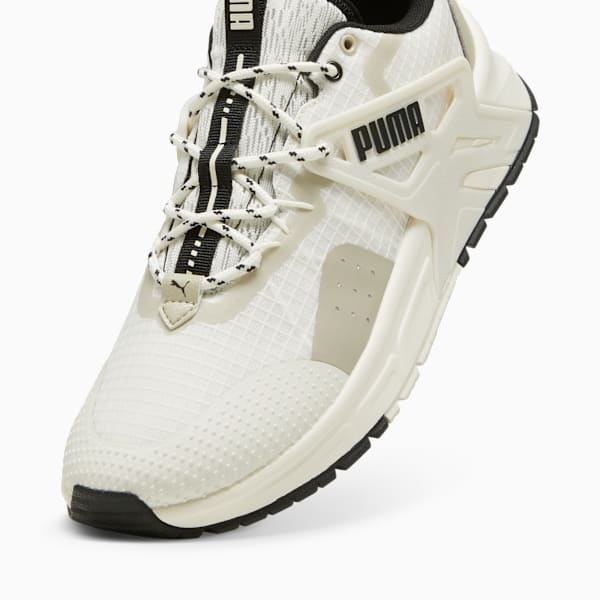 Pacer Men's Trail Shoes, Warm White-PUMA Black-Vapor Gray-Desert Dust, extralarge