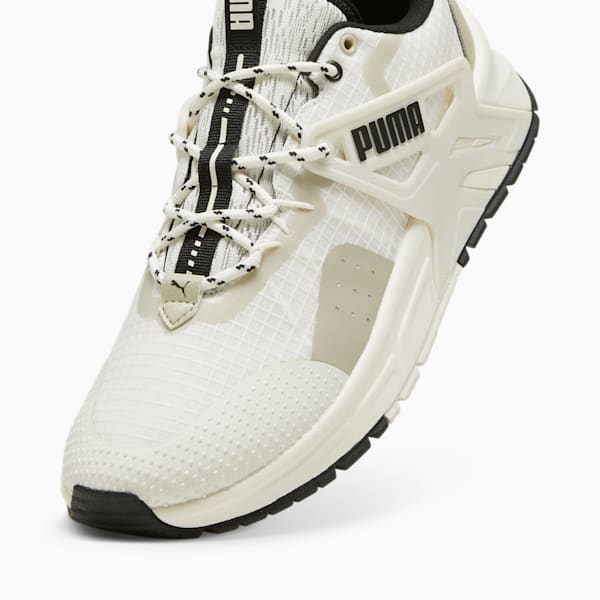 Zapatillas Pacer+ Trail para hombre, Warm White-PUMA Black-Vapor Gray-Desert Dust, extralarge