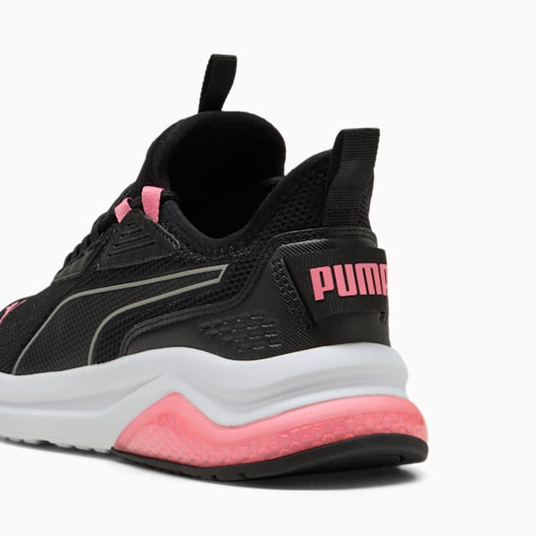 Tenis Amplifier para mujer, PUMA Black-Passionfruit-PUMA White, extralarge