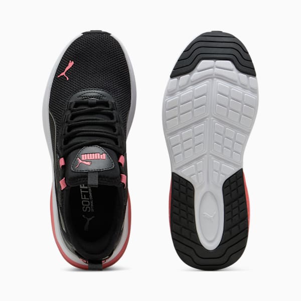 Tenis Amplifier para mujer, PUMA Black-Passionfruit-PUMA White, extralarge