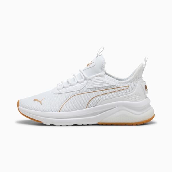 Sneakers Amplifier Femme, PUMA White-PUMA Gold, extralarge