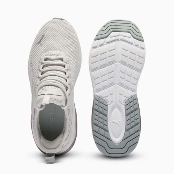Amplifier Women's Sneakers, Feather Gray-PUMA White-PUMA Silver, extralarge