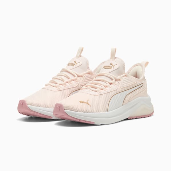 Sneakers Amplifier Femme, Jasmine Flower-PUMA White-PUMA Gold, extralarge