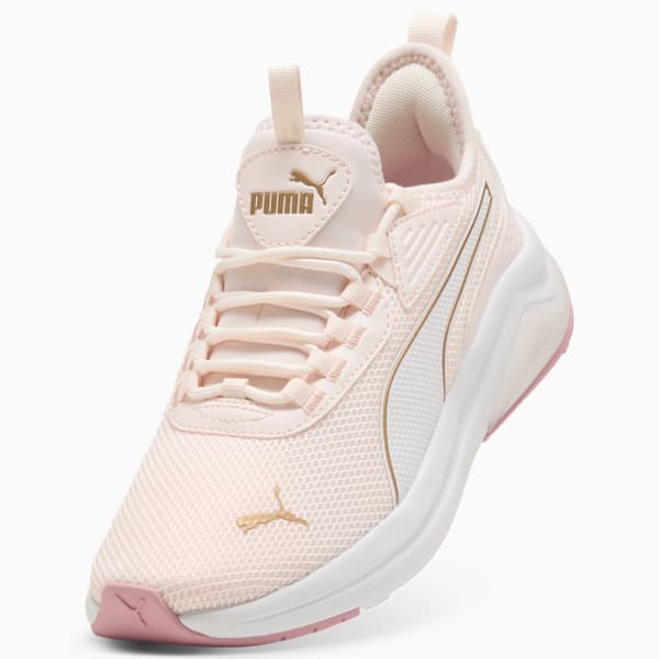 Amplifier Women's Sneakers, Jasmine Flower-PUMA White-PUMA Gold, extralarge
