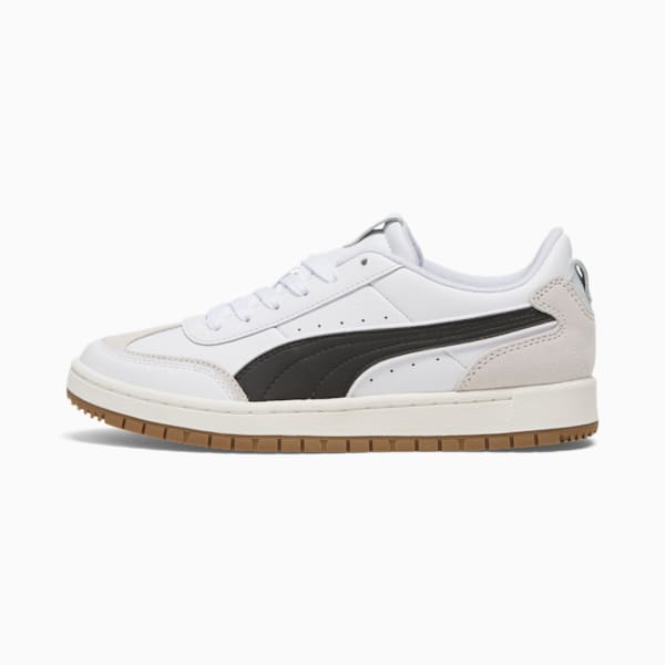 Premier Court Women's Sneakers, PUMA White-PUMA Black-Warm White, extralarge