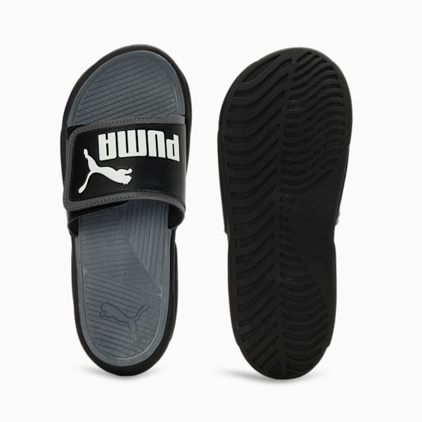 Royalcat Comfort Unisex Slides, PUMA Black-Cool Dark Gray-PUMA White, extralarge-IND