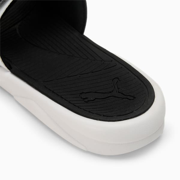 Royalcat Comfort Slides, PUMA White-PUMA Black, extralarge-IND