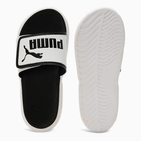 Royalcat Comfort Slides, PUMA White-PUMA Black, extralarge-IND