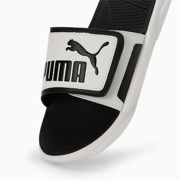 Royalcat Comfort Slides, PUMA White-PUMA Black, extralarge-IND