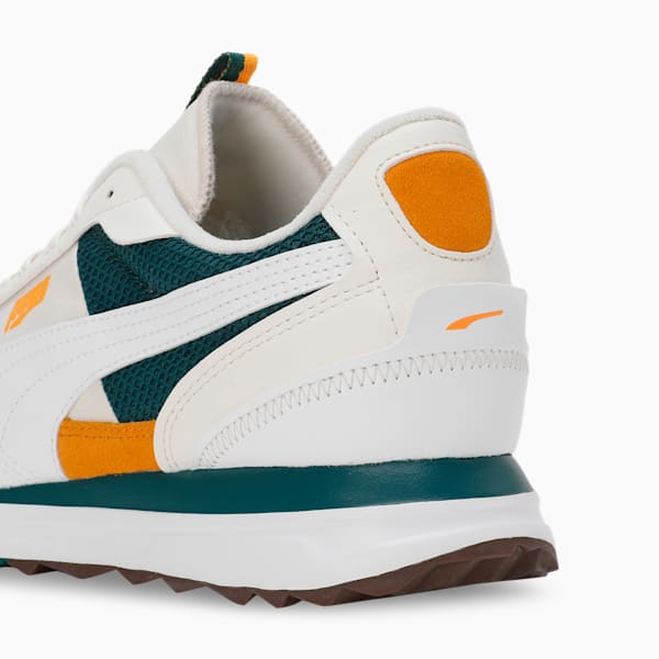 Road Rider Pace Setter Sneakers, PUMA White-Cold Green, extralarge-IND