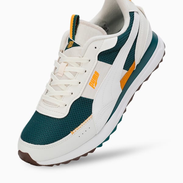 Road Rider Pace Setter Sneakers, PUMA White-Cold Green, extralarge-IND