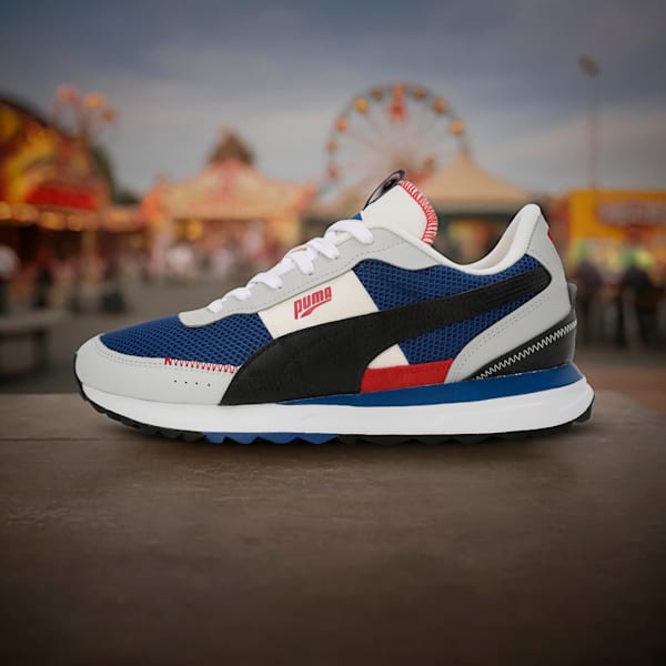 Road Rider Pace Setter Sneakers, Glacial Gray-Clyde Royal, extralarge-IND