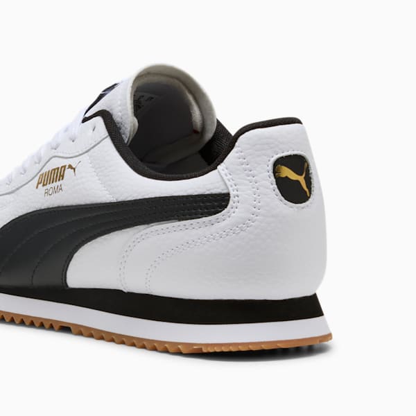 Tenis Roma Anniversario, PUMA White-PUMA Black-Gum, extralarge