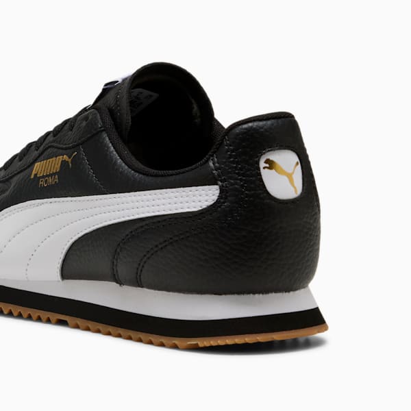 Roma Anniversario Men's Sneakers, PUMA Black-PUMA White-Puma Team Gold, extralarge