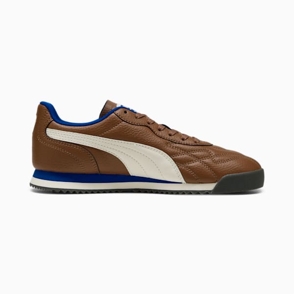 Tenis Roma Anniversario, Haute Coffee-Warm White-Vivid Blue, extralarge