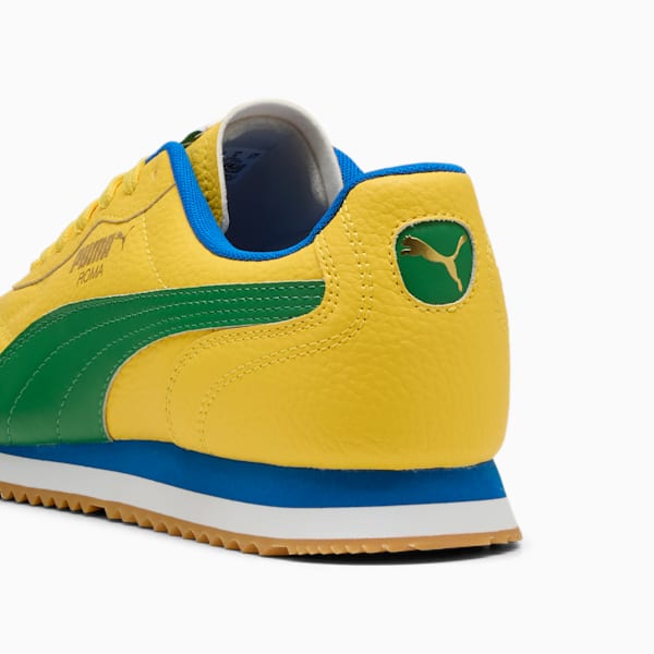 Tenis Roma Anniversario, Pelé Yellow-Archive Green-PUMA Team Royal, extralarge