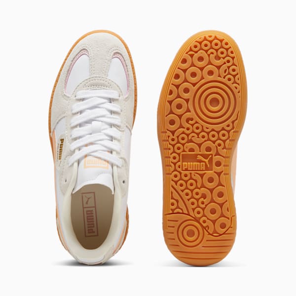 ウィメンズ パレルモ モーダ スニーカー, PUMA White-Peach Fizz, extralarge-JPN