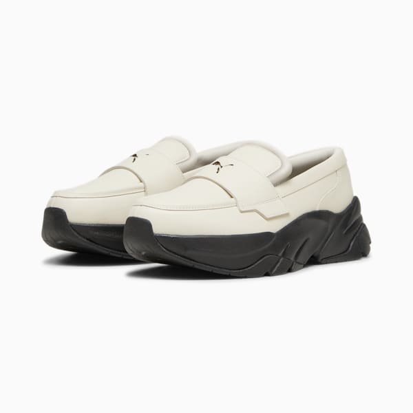 Mocassins Sophyr Femme, Alpine Snow-PUMA Black, extralarge