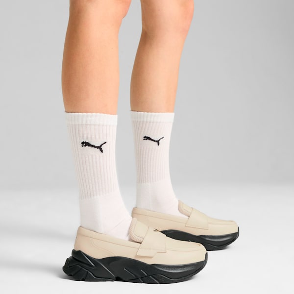 ウィメンズ ローファー, Alpine Snow-PUMA Black, extralarge-JPN
