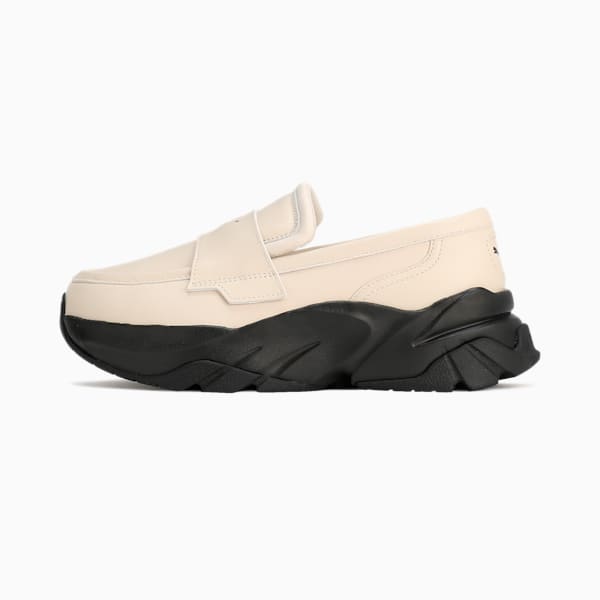 ウィメンズ ローファー, Alpine Snow-PUMA Black, extralarge-JPN