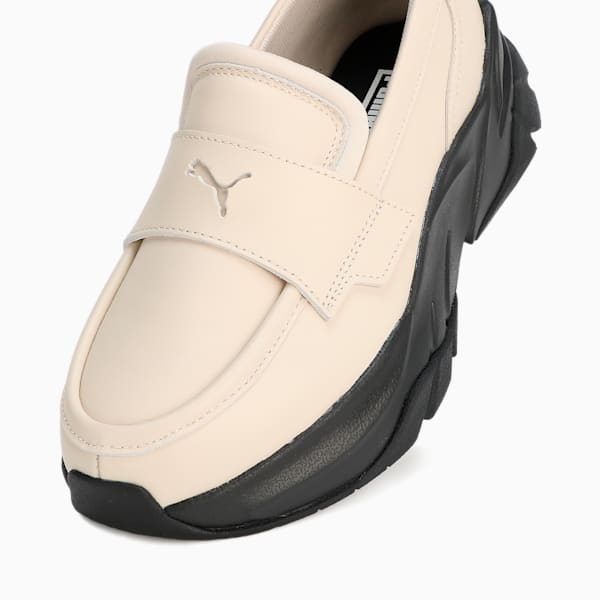 ウィメンズ ローファー, Alpine Snow-PUMA Black, extralarge-JPN