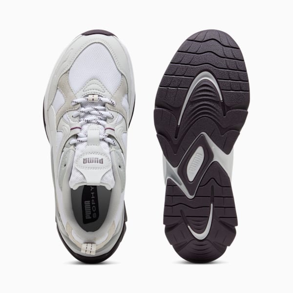 ウィメンズ ソフィア スニーカー, PUMA White-Midnight Plum, extralarge-JPN