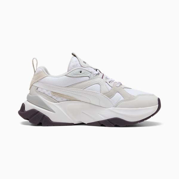 ウィメンズ ソフィア スニーカー, PUMA White-Midnight Plum, extralarge-JPN