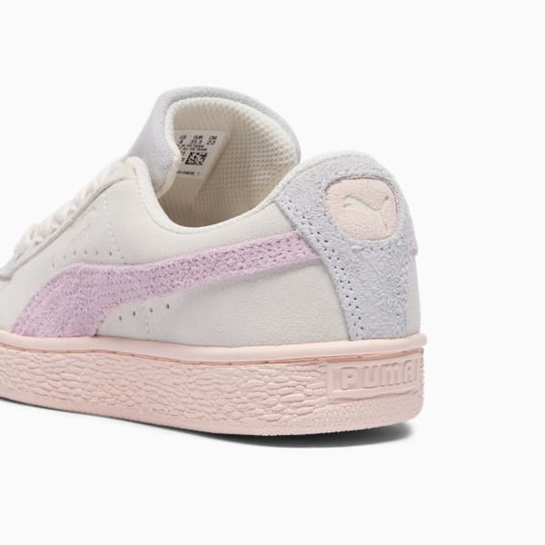 Puma suede kids purple hotsell