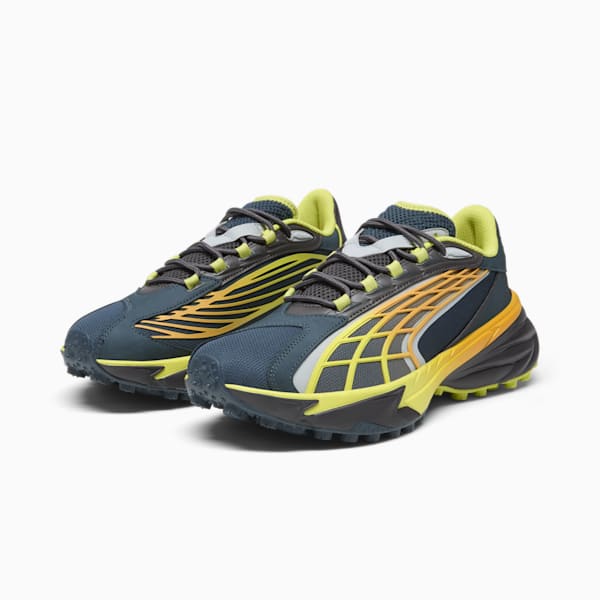 Chaussures de course Spirex Horizon, hommes, Dark Night-Ginger Tea-Olive Oil, extralarge