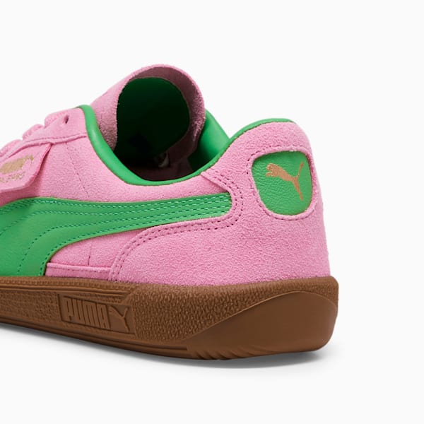 Tenis para niños grandes Palermo Special, Pink Delight-PUMA Green-Gum, extralarge