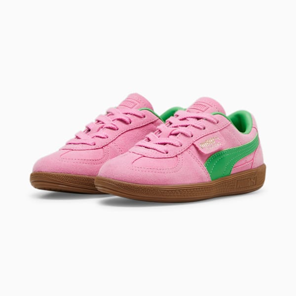 Tenis Palermo Special para niños pequeños, Pink Delight-PUMA Green-Gum, extralarge