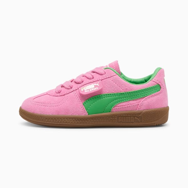 Tenis Palermo Special para niños pequeños, Pink Delight-PUMA Green-Gum, extralarge