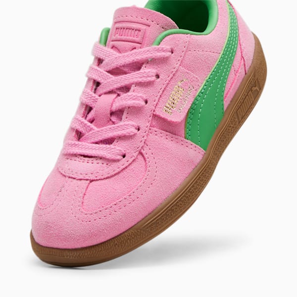 Baskets Palermo Special Enfant, Pink Delight-PUMA Green-Gum, extralarge