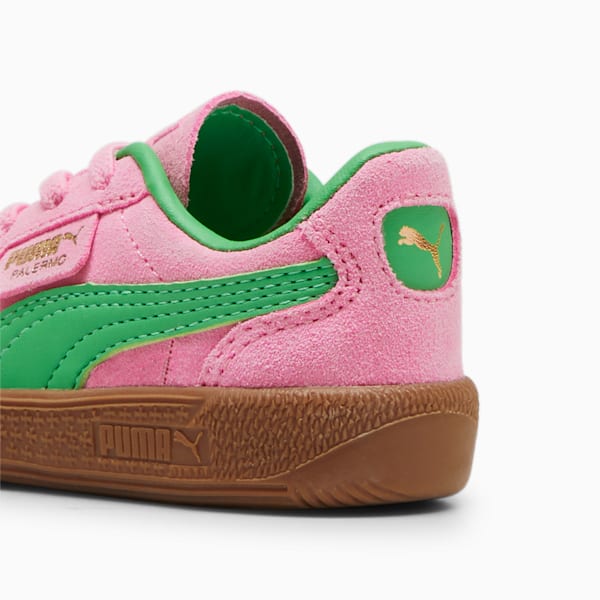 Tenis Palermo Special para bebes, Pink Delight-PUMA Green-Gum, extralarge