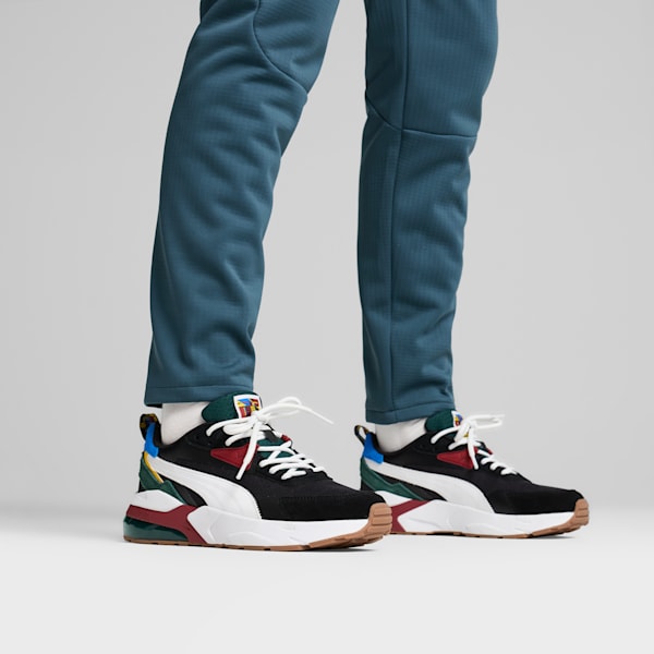 Blue puma shoes men top