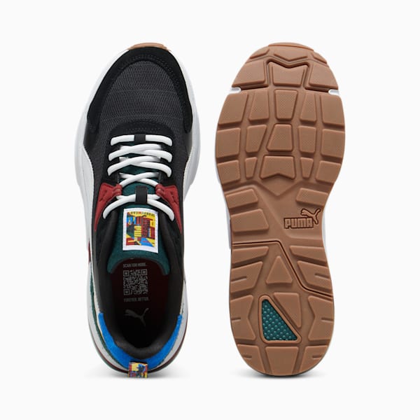 Tenis Vis2k SL Year Of Sports, PUMA Black-PUMA White-Intense Red, extralarge