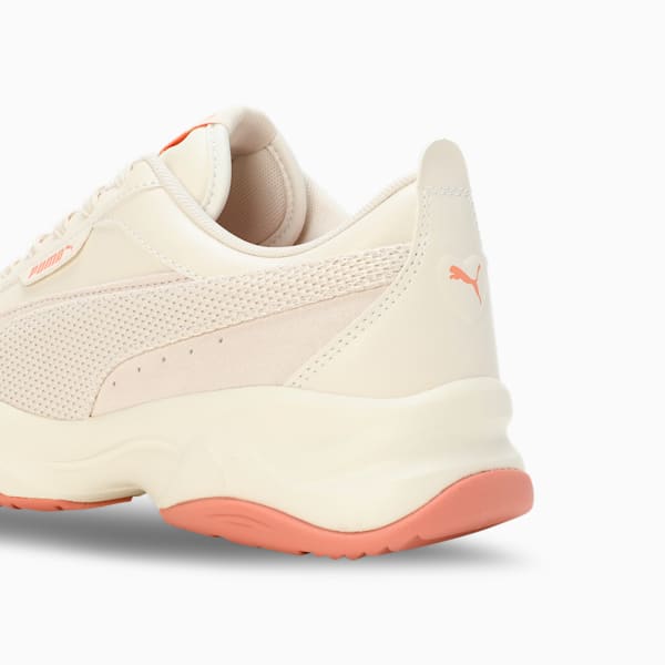 Cilia Mode Coquette Sneakers, Warm White-Deeva Peach-Alpine Snow, extralarge-IND