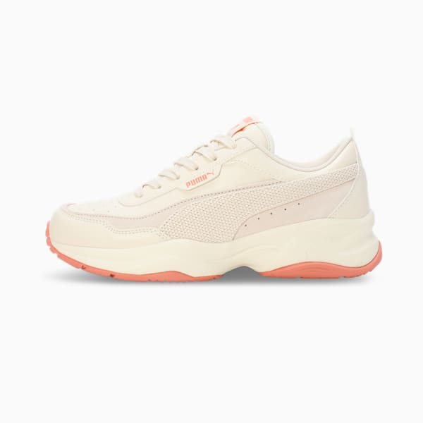 Cilia Mode Coquette Sneakers, Warm White-Deeva Peach-Alpine Snow, extralarge-IND