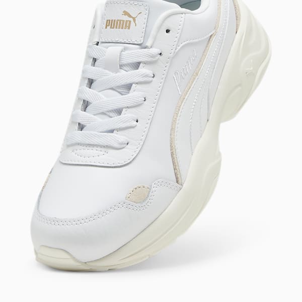 ウィメンズ シリア モード リュックス スニーカー, PUMA White-Warm White-PUMA Gold, extralarge-JPN