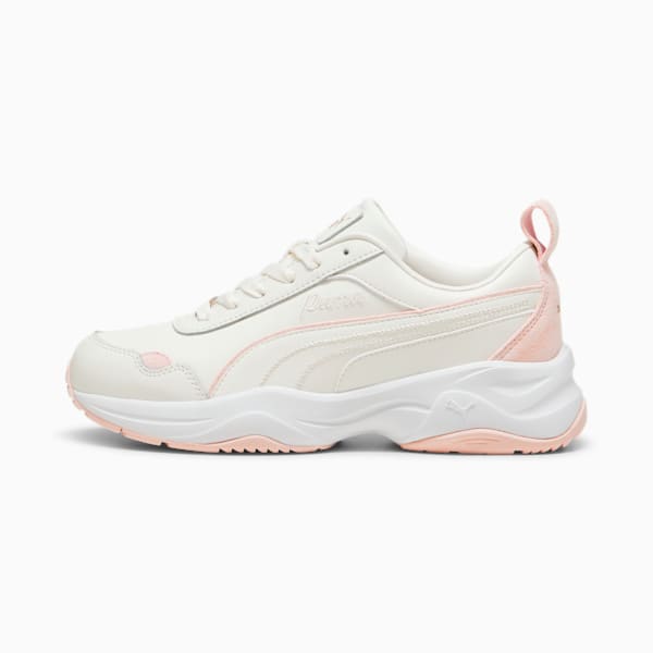 ウィメンズ シリア モード リュックス スニーカー, Warm White-Island Pink-PUMA White, extralarge-JPN